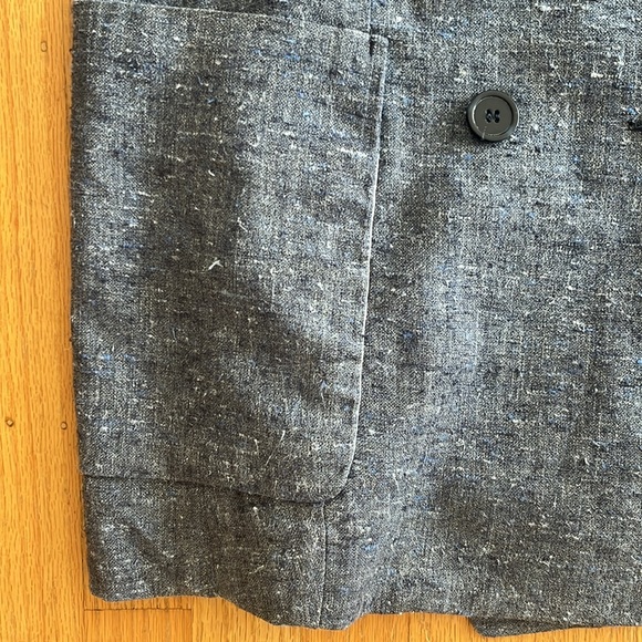 Isabel Marant linen silk double breasted blazer blue FR size 36 - Picture 6 of 7